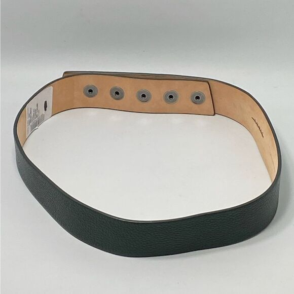 Akris Logo Press Stud Thin Leather Belt size 34(FR) - Picture 3 of 10